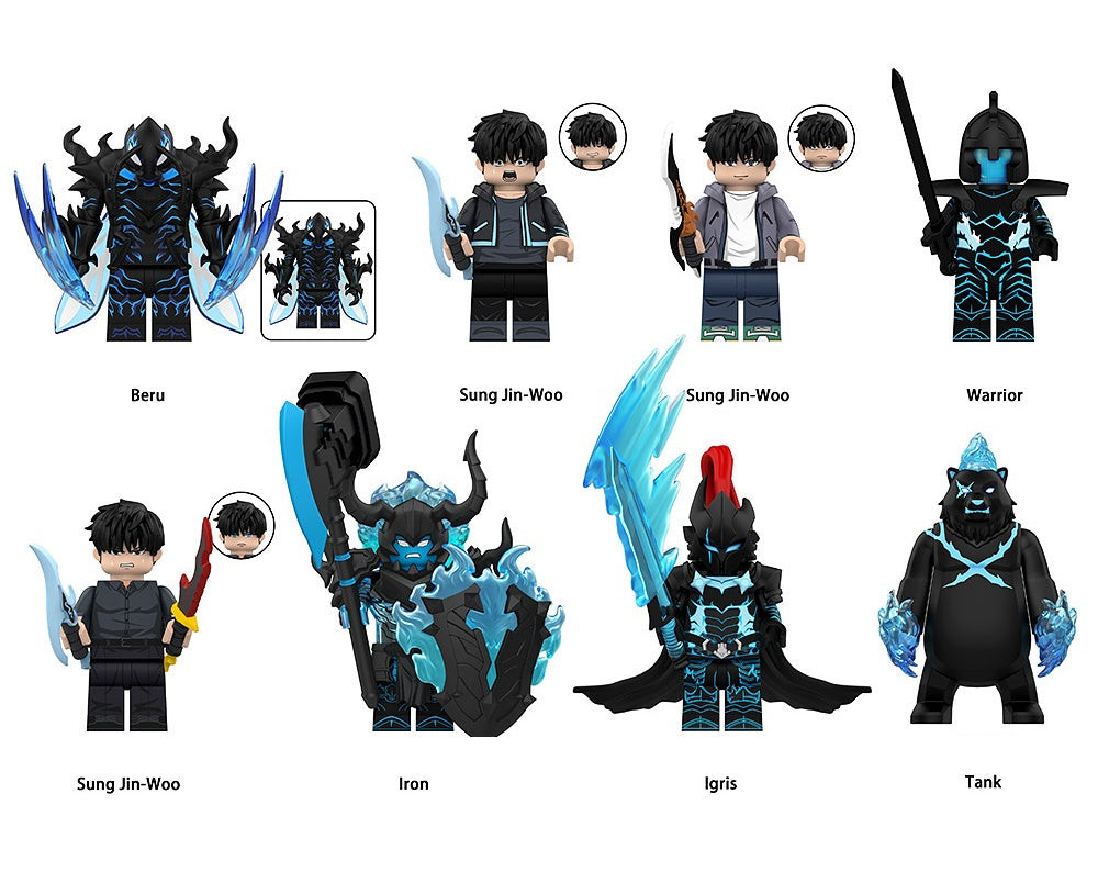 Solo Leveling Character - Brick Custom Minifigure MOC