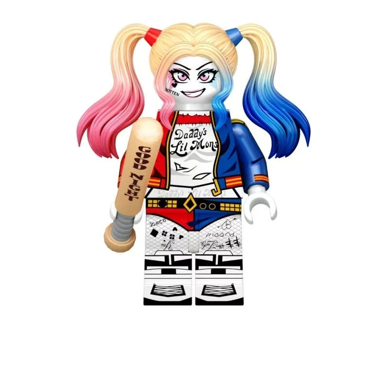 Harley Quinn DC Charakter / Klemmbaustein Custom Minifigur MOC