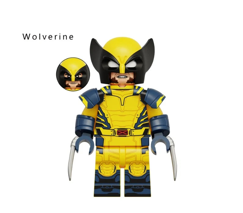 X-Men Charakter -  Klemmbaustein Custom Minifigur MOC