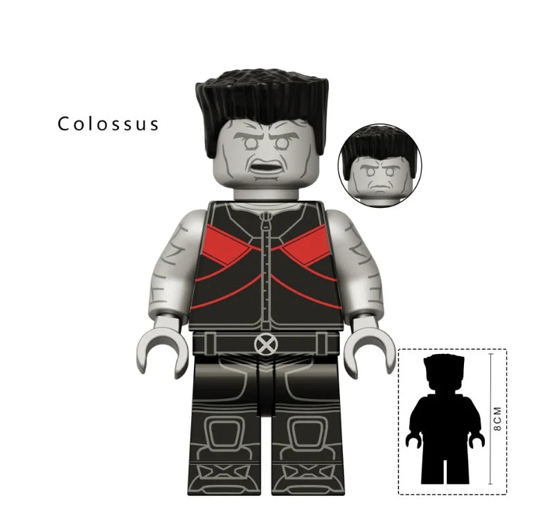 X-Men Charakter -  Klemmbaustein Custom Minifigur MOC