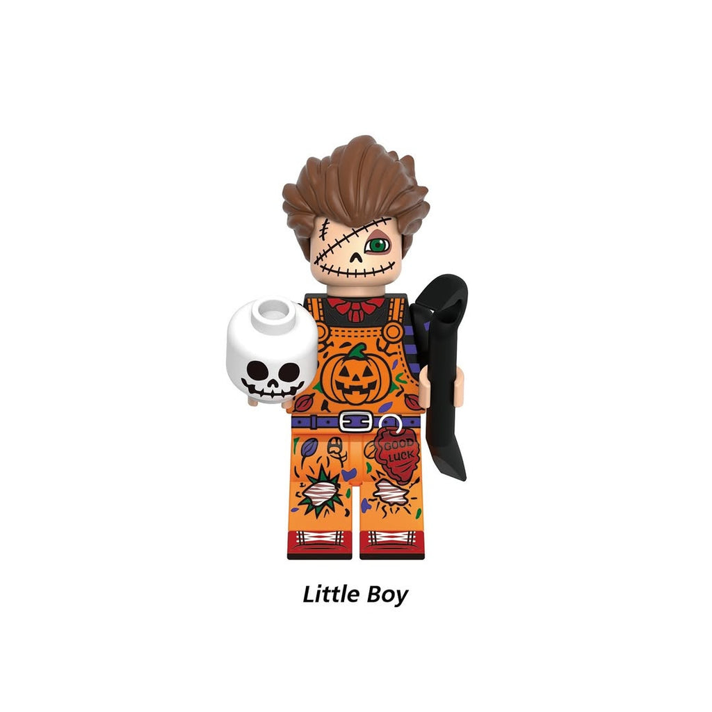 Horror Halloween Character - Brick Building Block Custom Minifigure MOC