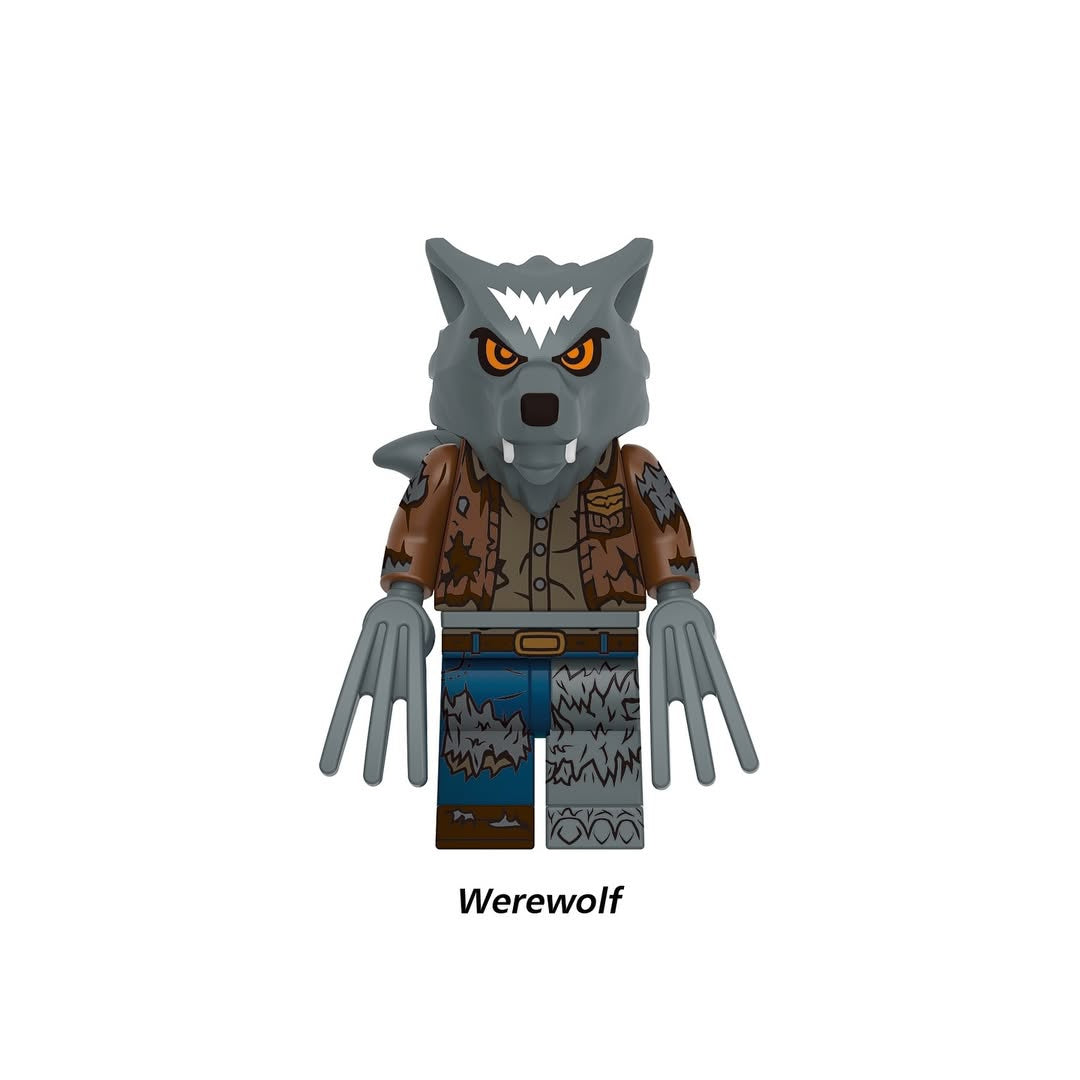 Horror Halloween Character - Brick Building Block Custom Minifigure MOC
