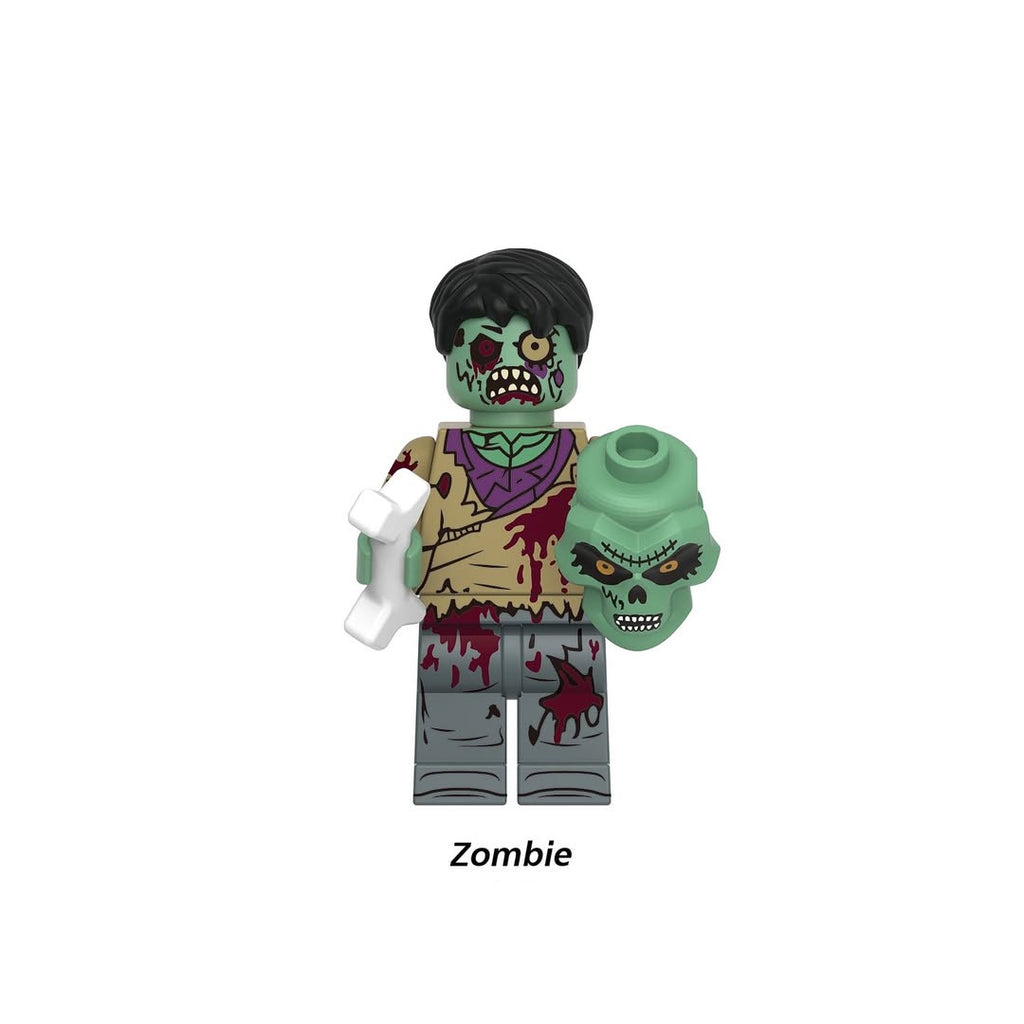 Horror Halloween Character - Brick Building Block Custom Minifigure MOC