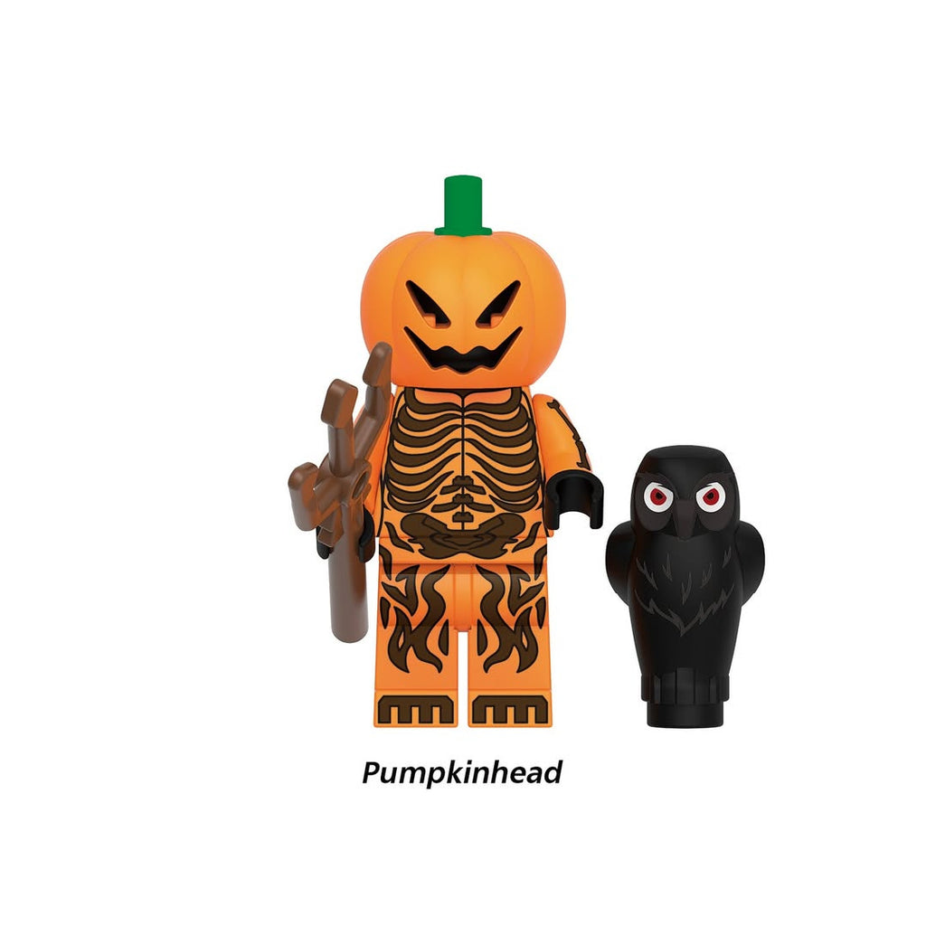 Horror Halloween Character - Brick Building Block Custom Minifigure MOC