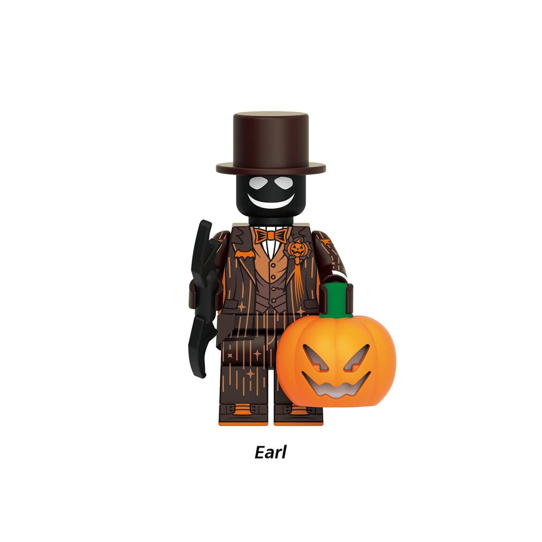 Horror Halloween Charakter - Klemmbaustein Custom Minifigur MOC