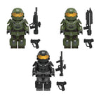 HALO / Master Chief - Klemmbaustein Custom Minifigur MOC