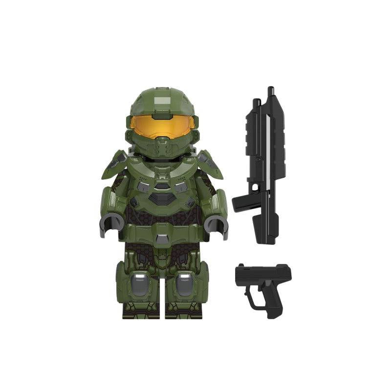 HALO / Master Chief - Klemmbaustein Custom Minifigur MOC