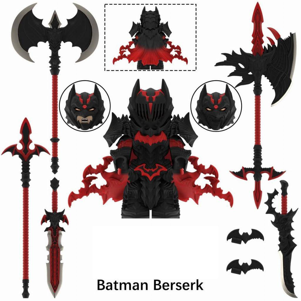 Berserk / Batman Style - Klemmbaustein Custom Minifigur MOC