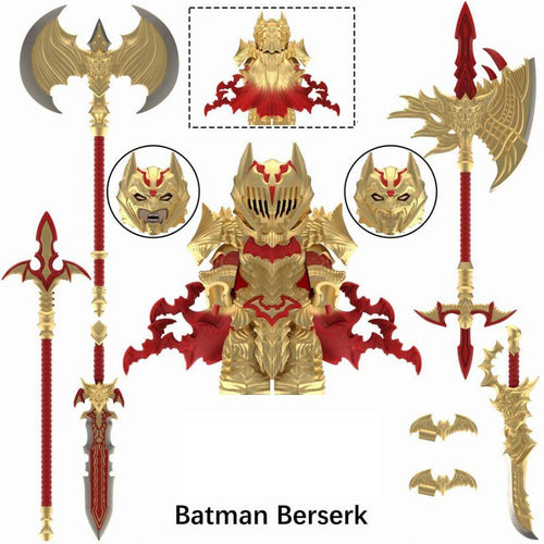 Berserk / Batman Style - Klemmbaustein Custom Minifigur MOC