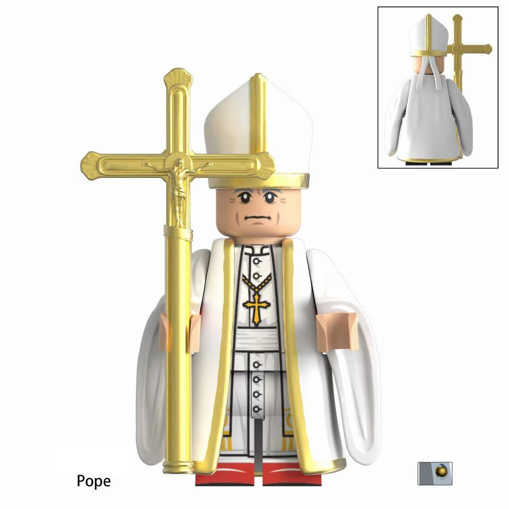 Pope / Papst - Klemmbaustein Custom Minifigur MOC