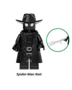 Spider-man Noir / Klemmbaustein Custom Minifigur MOC