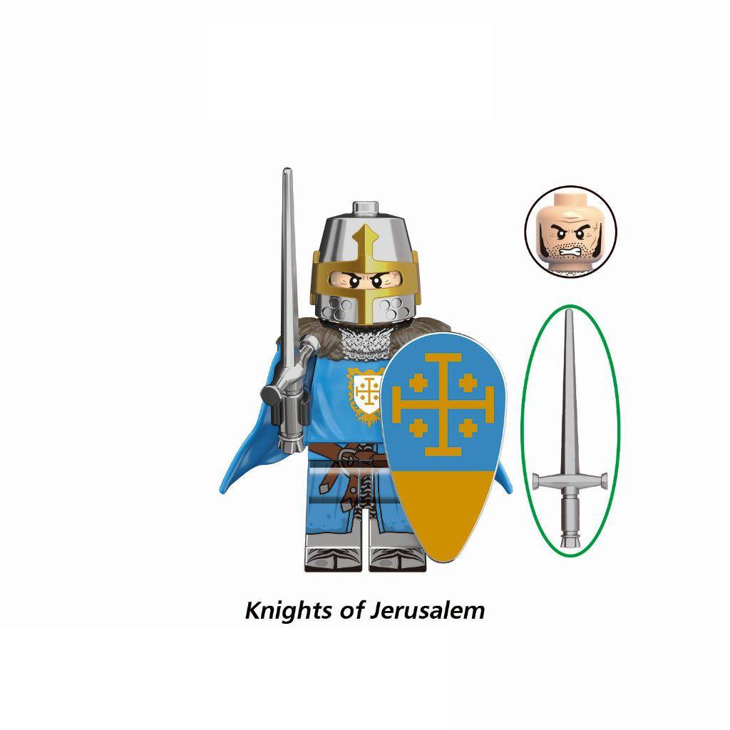 Soldiers Warriors / Medieval - Brick Building Custom Minifigure MOC