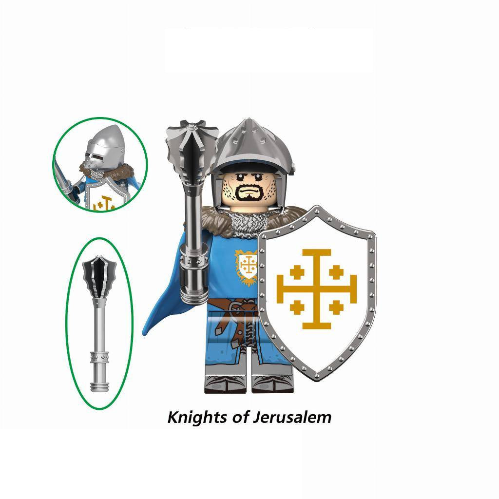 Soldiers Warriors / Medieval - Brick Building Custom Minifigure MOC