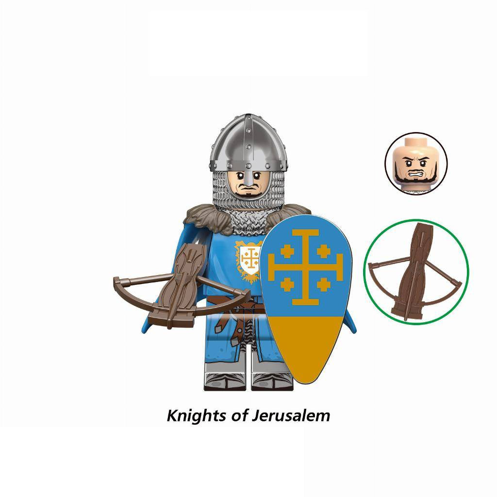 Soldiers Warriors / Medieval - Brick Building Custom Minifigure MOC