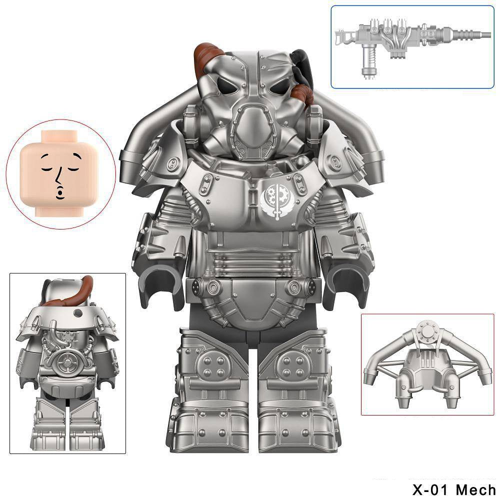 Fallout / Charakter - Klemmbaustein Custom Minifigur MOC