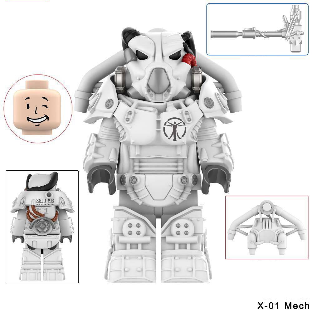 Fallout / Charakter - Klemmbaustein Custom Minifigur MOC