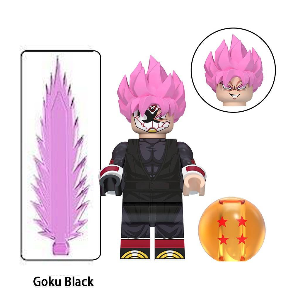 Dragonball Charakter -  Klemmbaustein Custom Minifigur MOC