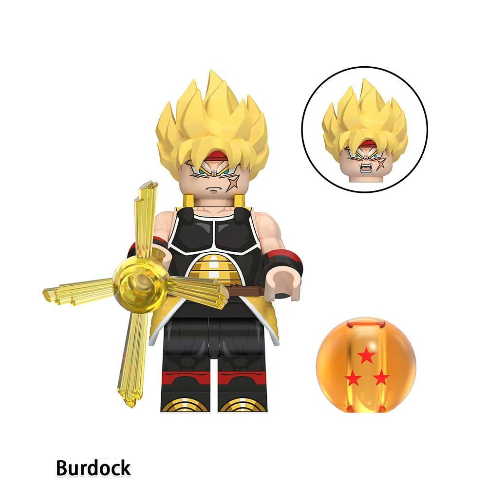 Dragonball Charakter -  Klemmbaustein Custom Minifigur MOC