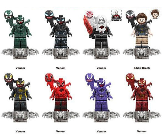 Venom Klemmbaustein Custom Minifigur MOC