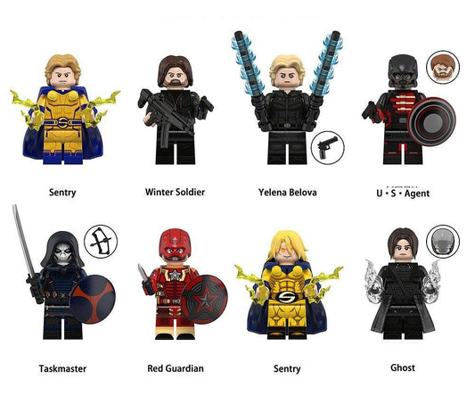 Thunderbolds* / Marvel /  Klemmbaustein Custom Minifigur MOC