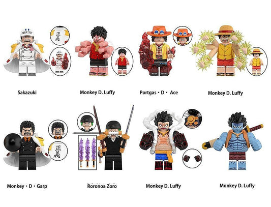 One Piece / Charakter - Klemmbaustein Custom Minifigur MOC