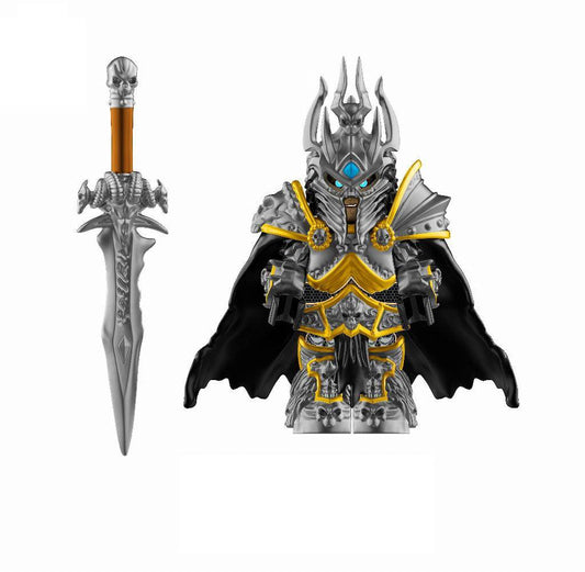 World of Warcraft Lich King - Klemmbaustein Custom Minifigur MOC