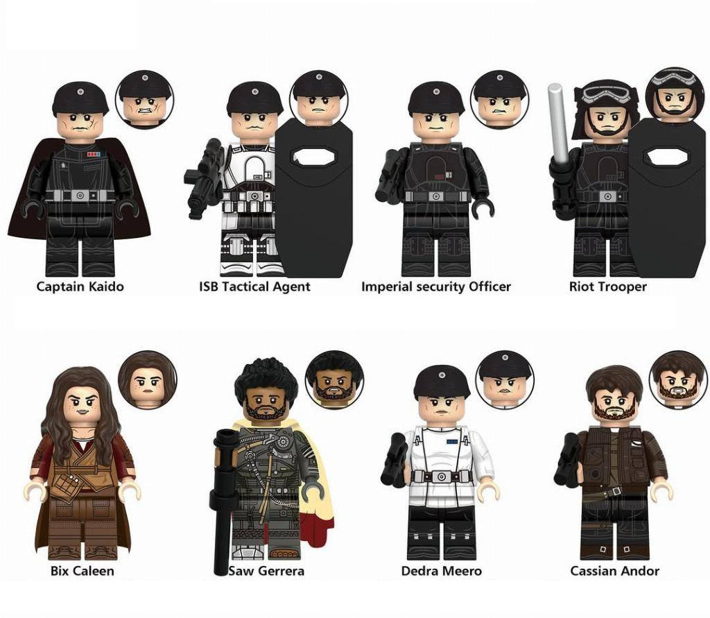 Charakter Star Wars - Klemmbaustein Custom Minifigur MOC
