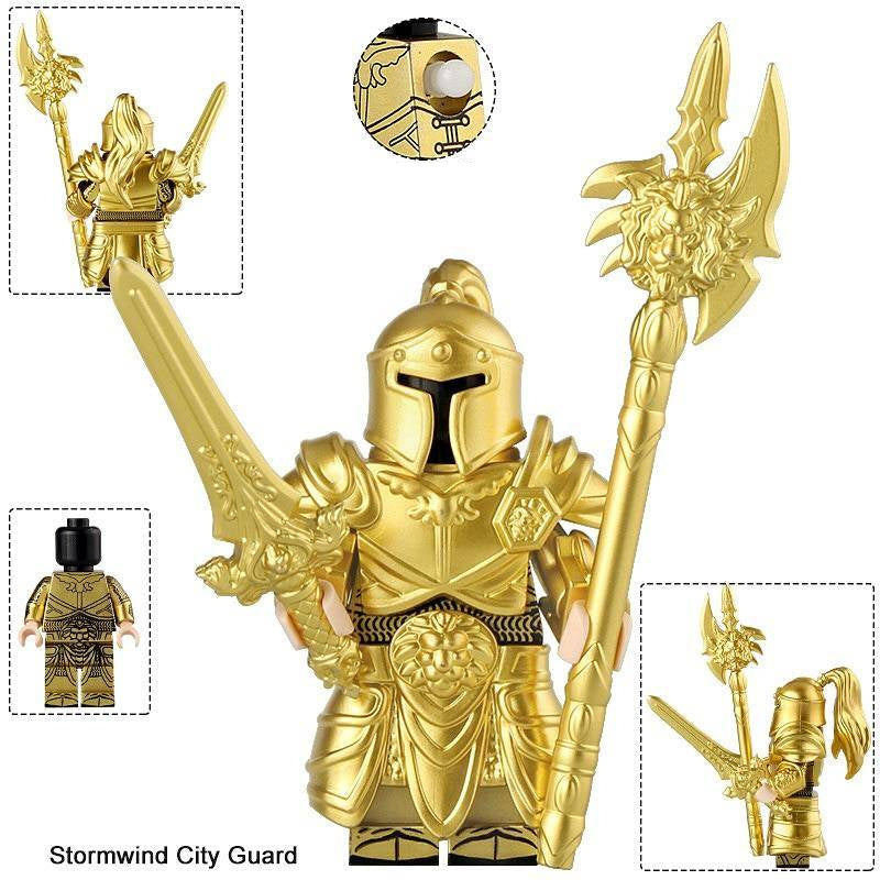 World of Warcraft Stormwind Wächter - Klemmbaustein Custom Minifigur MOC