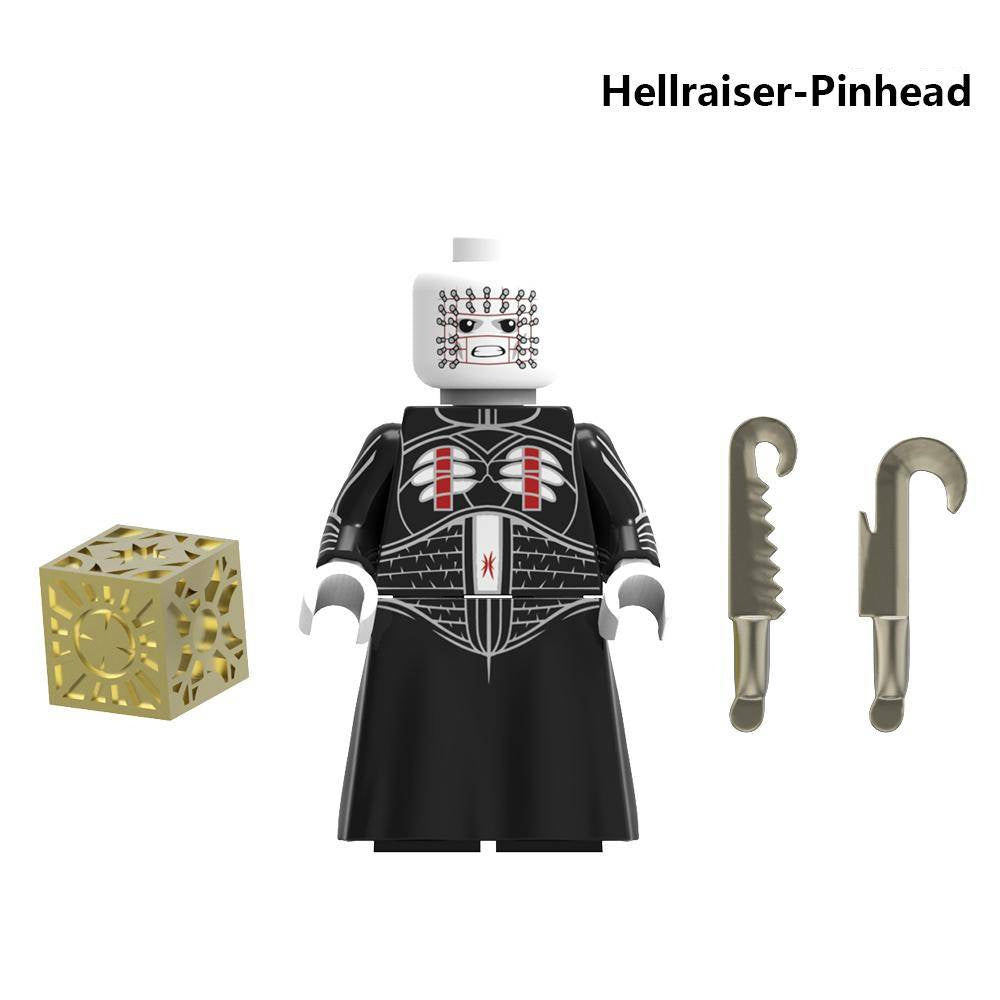 Horror Character Hellraiser - Building Block Custom Minifigure MOC