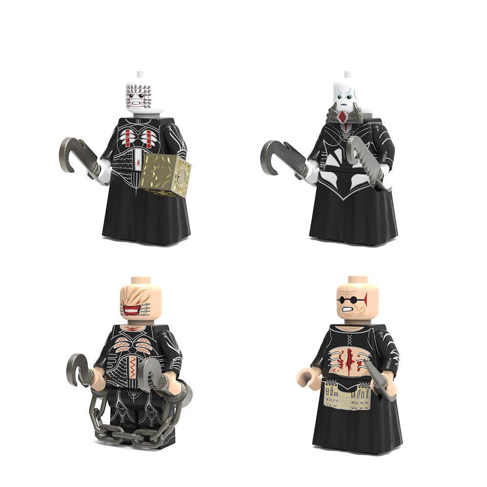 Horror Character Hellraiser - Building Block Custom Minifigure MOC