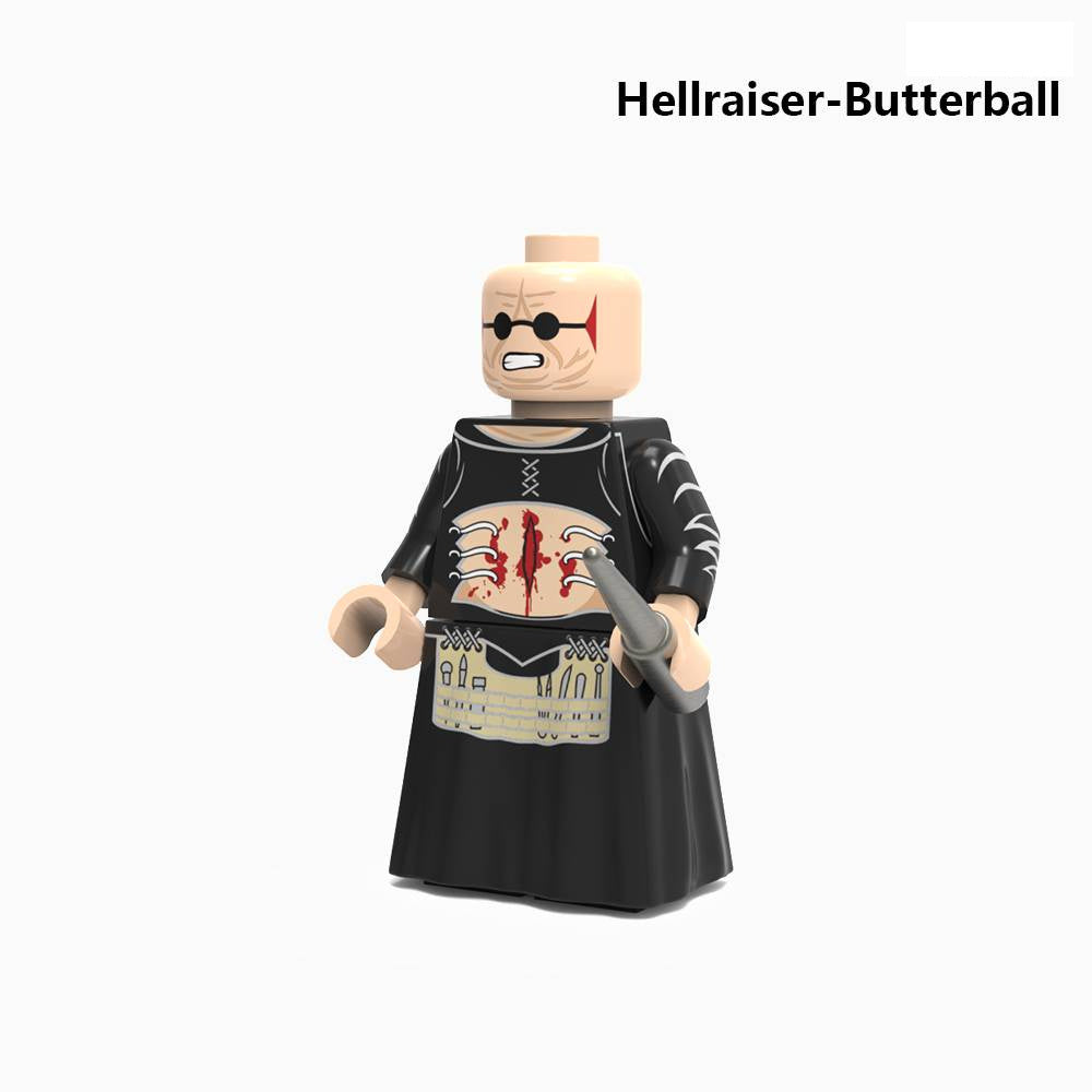 Horror Character Hellraiser - Building Block Custom Minifigure MOC