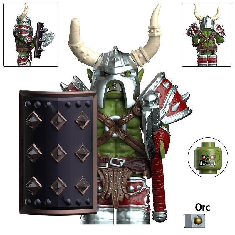 World of Warcraft Orcs - Klemmbaustein Custom Minifigur MOC