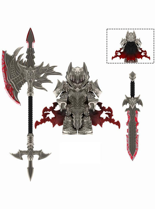 Berserk / Batman Style - Klemmbaustein Custom Minifigur MOC