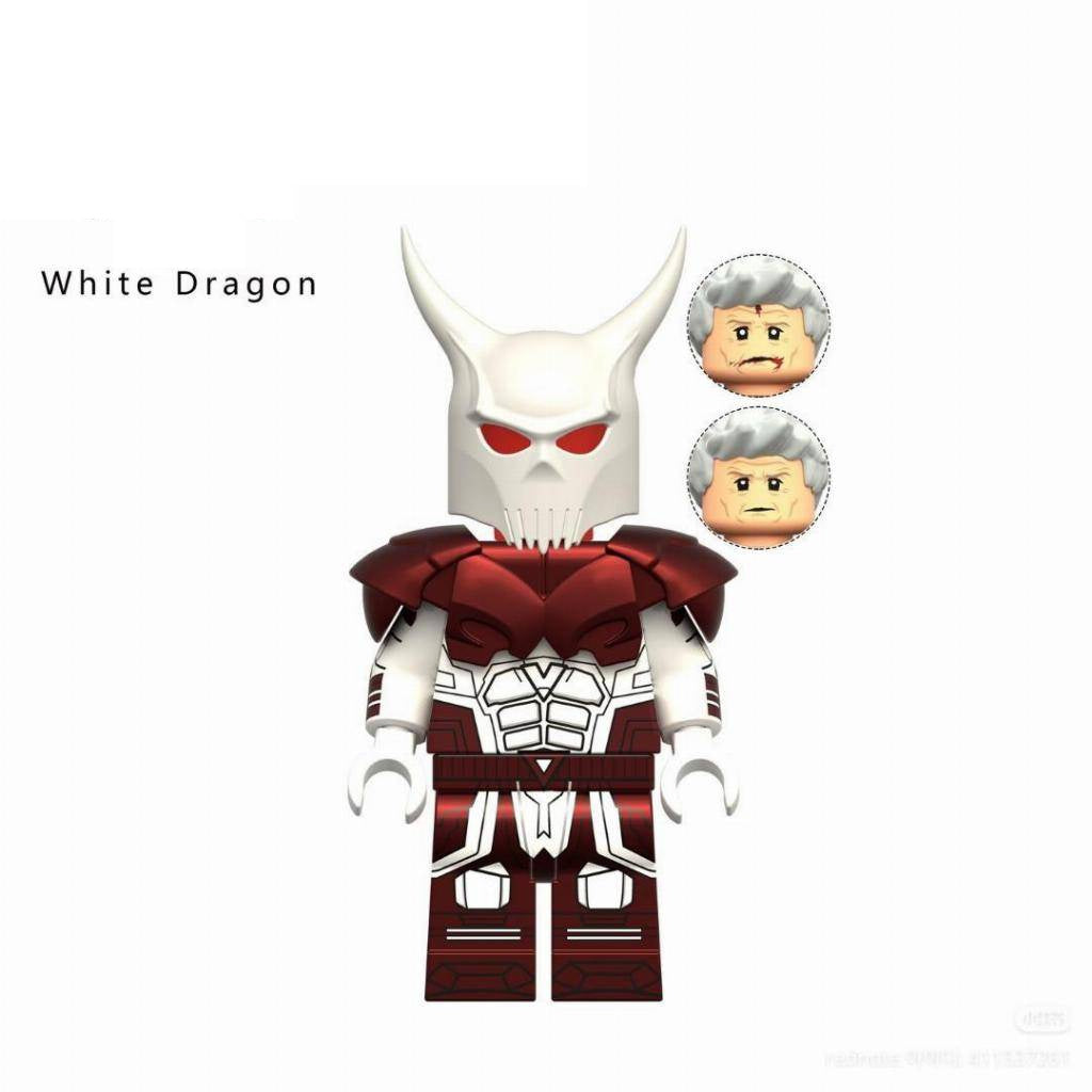 Peacemaker Charakter / Klemmbaustein Custom Minifigur MOC