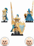 Lancelot / Soldat / Klemmbaustein Custom Minifigur MOC