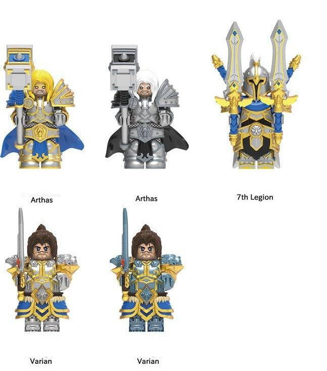 World of Warcraft Charakter - Klemmbaustein Custom Minifigur MOC