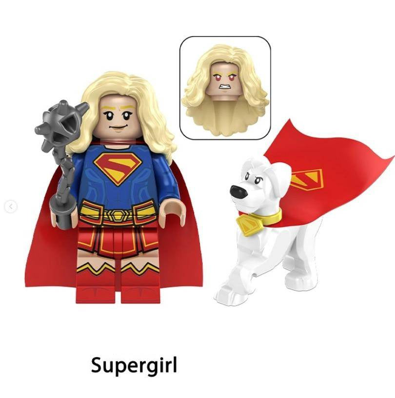 Supergirl Charakter / Klemmbaustein Custom Minifigur MOC