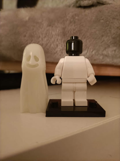 Geist (leuchtet im Dunkeln) Klemmbaustein Custom Minifigur MOC