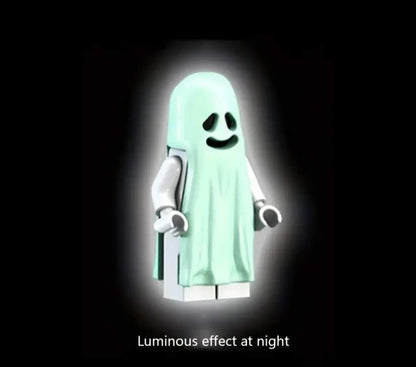 Geist (leuchtet im Dunkeln) Klemmbaustein Custom Minifigur MOC