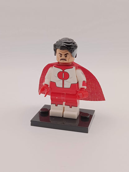 Omni Man / Invincible - Klemmbaustein Custom Minifigur MOC