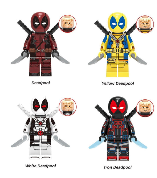 Deadpool - Klemmbaustein Custom Minifigur MOC