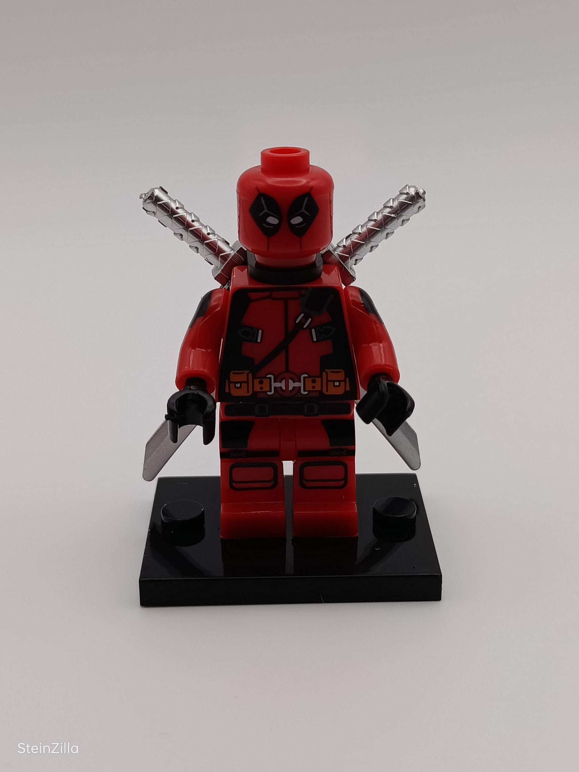 Deadpool - Klemmbaustein Custom Minifigur MOC