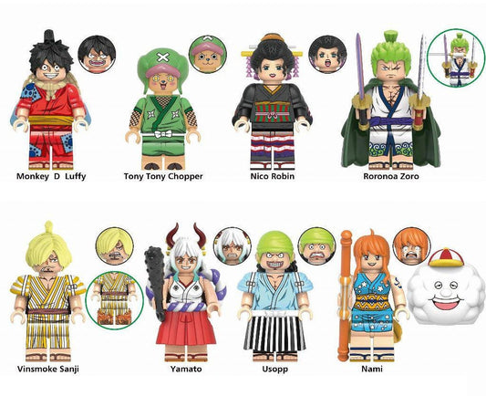 One Piece / Charakter - Klemmbaustein Custom Minifigur MOC
