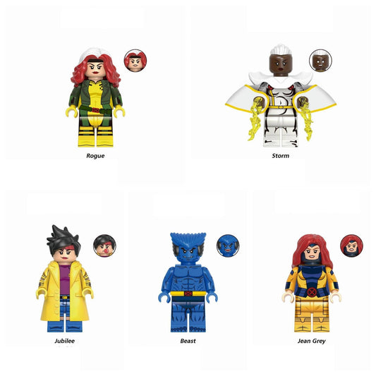 X-Men Charakter - Klemmbaustein Custom Minifigur MOC