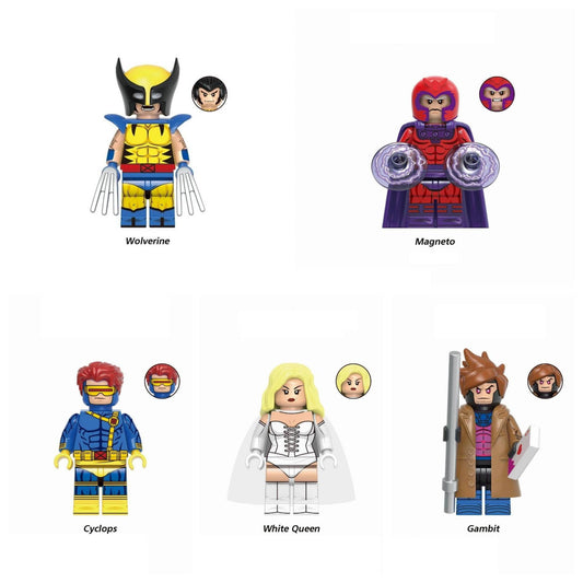 X-Men Charakter - Klemmbaustein Custom Minifigur MOC