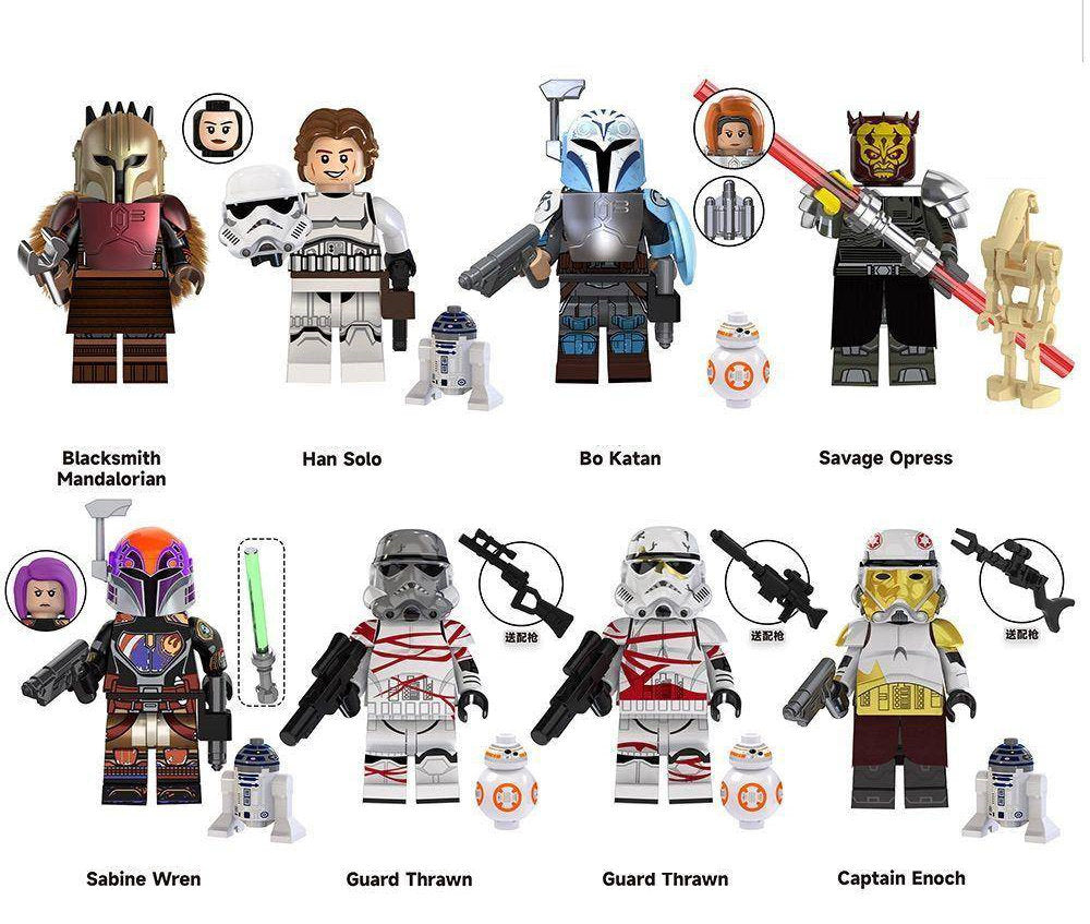 Charakter Star Wars - Klemmbaustein Custom Minifigur MOC