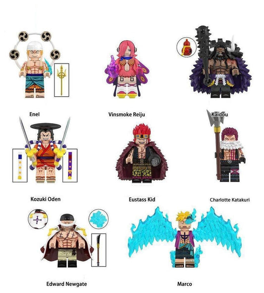 One Piece / Charakter - Klemmbaustein Custom Minifigur MOC