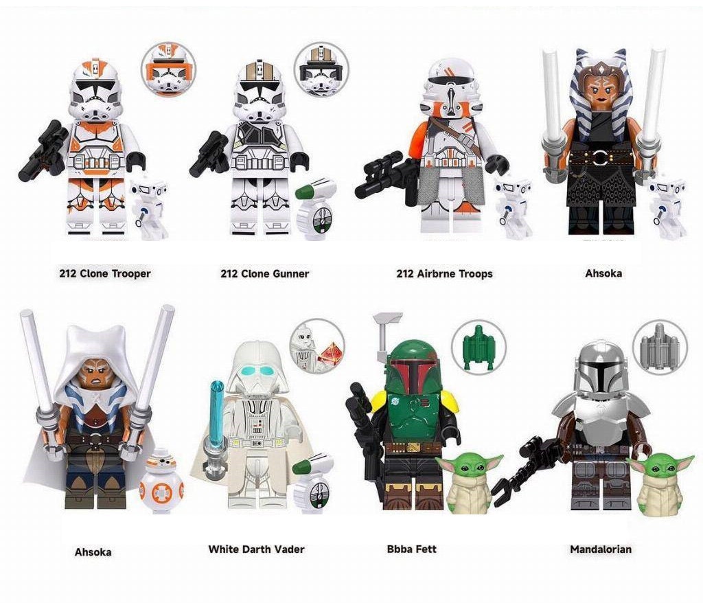 Charakter Star Wars - Klemmbaustein Custom Minifigur MOC