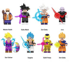 Dragonball Charakter - Klemmbaustein Custom Minifigur MOC
