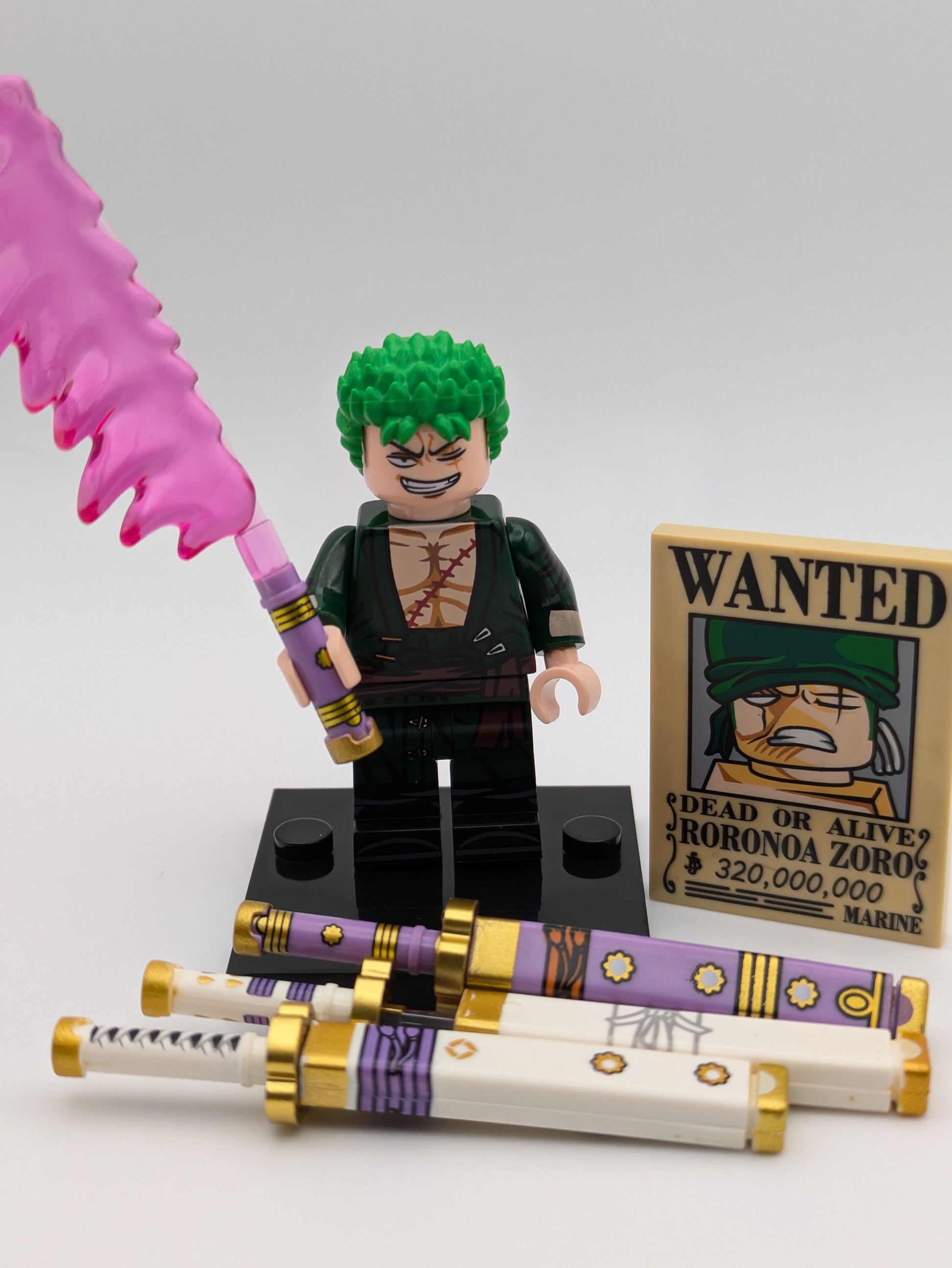 One Piece / Charakter - Klemmbaustein Custom Minifigur MOC